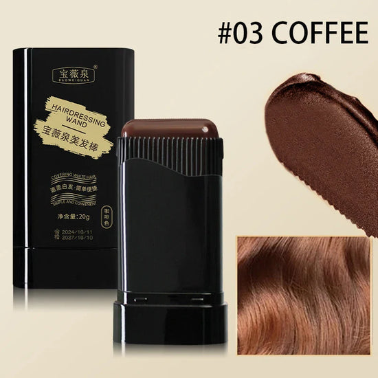 Temporary Hair Color Stick Long-Lasting Fast Cover ]